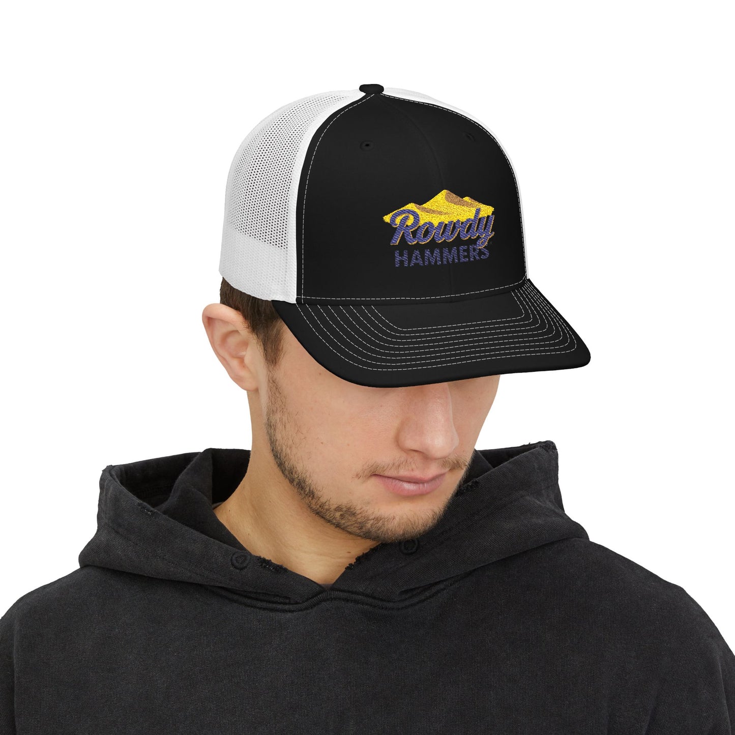 Rowdy Hammers Dunes Embroidered Trucker Hat