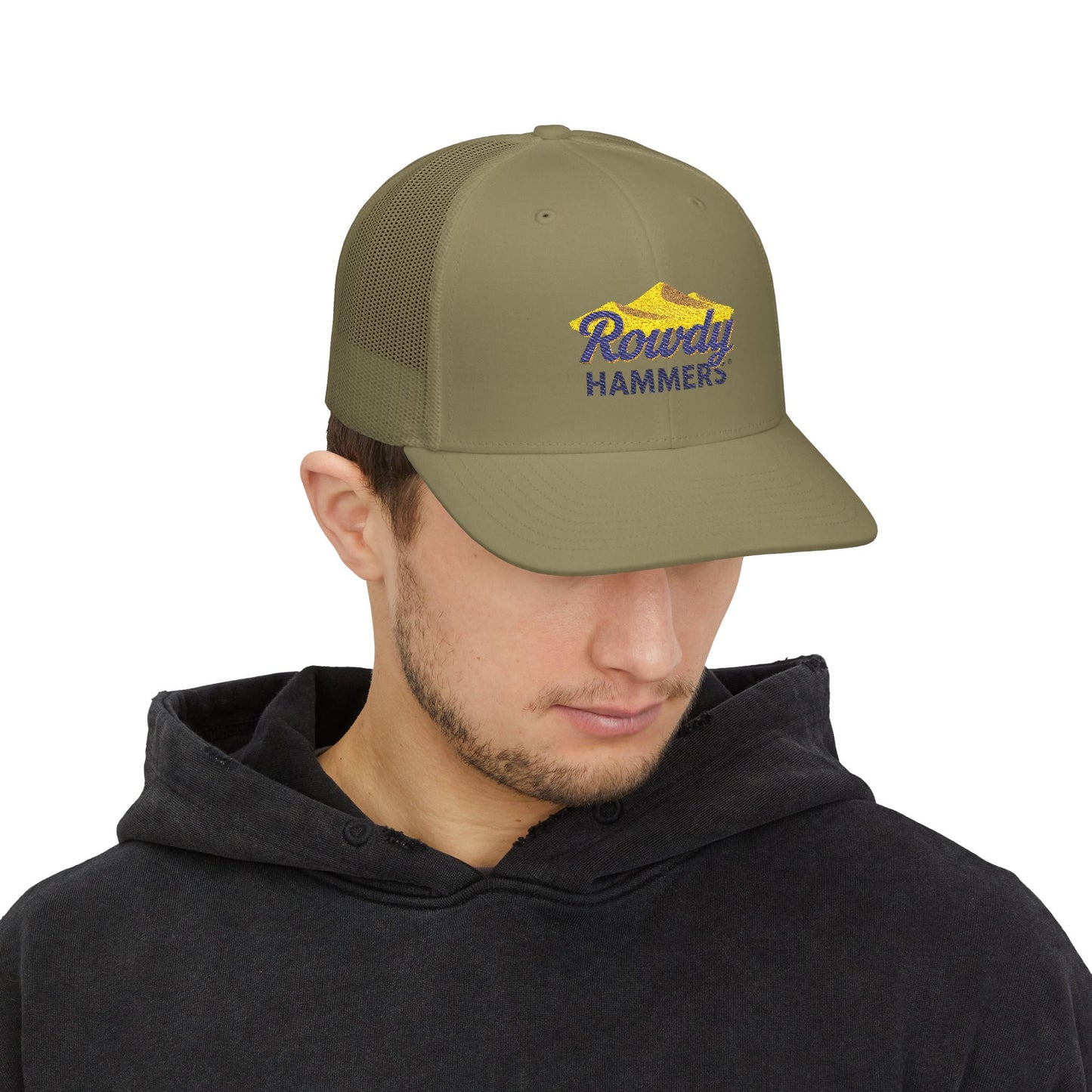 Rowdy Hammers Dunes Embroidered Trucker Hat